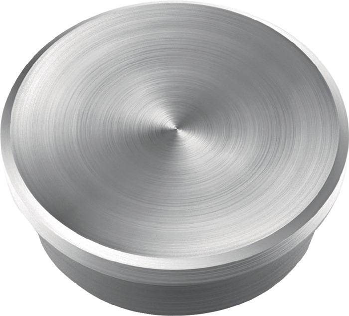 Magnet de Luxe D.25mm silber MAGNETOPLAN - Inhalt 10 Stück