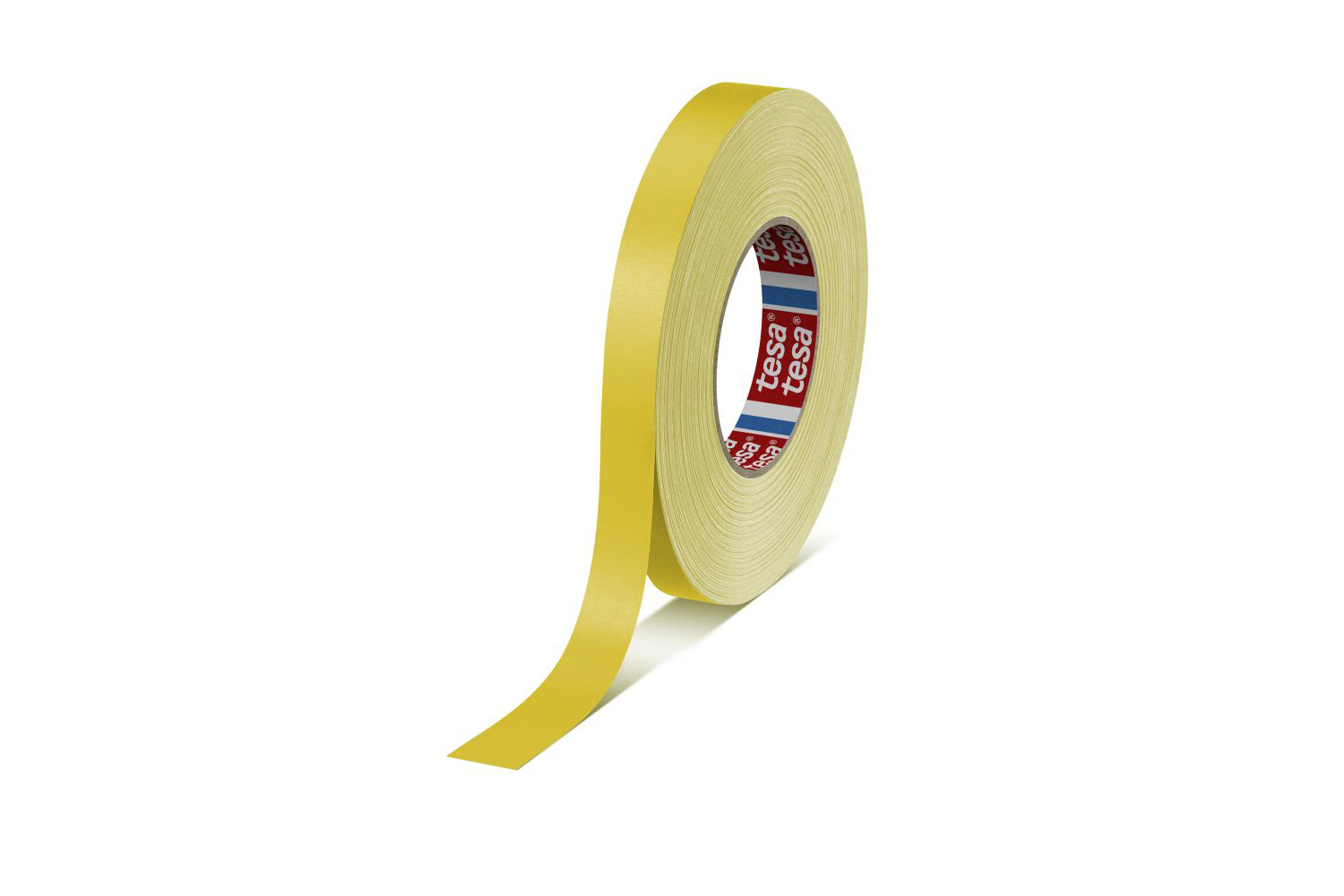 Premium Gewebeklebeband, 19mm breit x 50lfm., gelb, TESA 4651