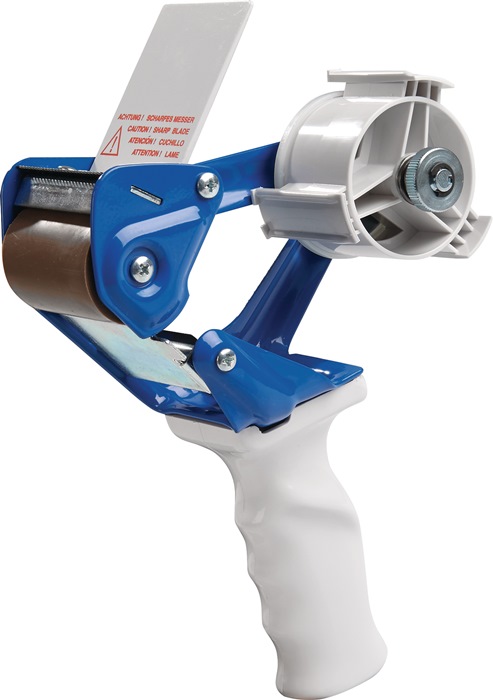 Handabroller Profi K20B Metall blau/weiß f.Band-B.50mm