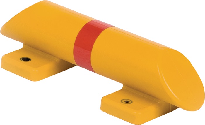 Rammschutzbalken HxB400mm gelb z.Aufdübeln Polyurethan