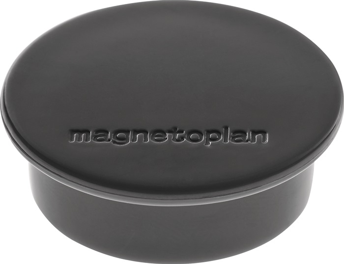 Magnet Premium D.40mm schwarz MAGNETOPLAN