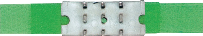 Verschlusshülse B13xL33mm f.13mm PET-Umreifungsbänder verz.