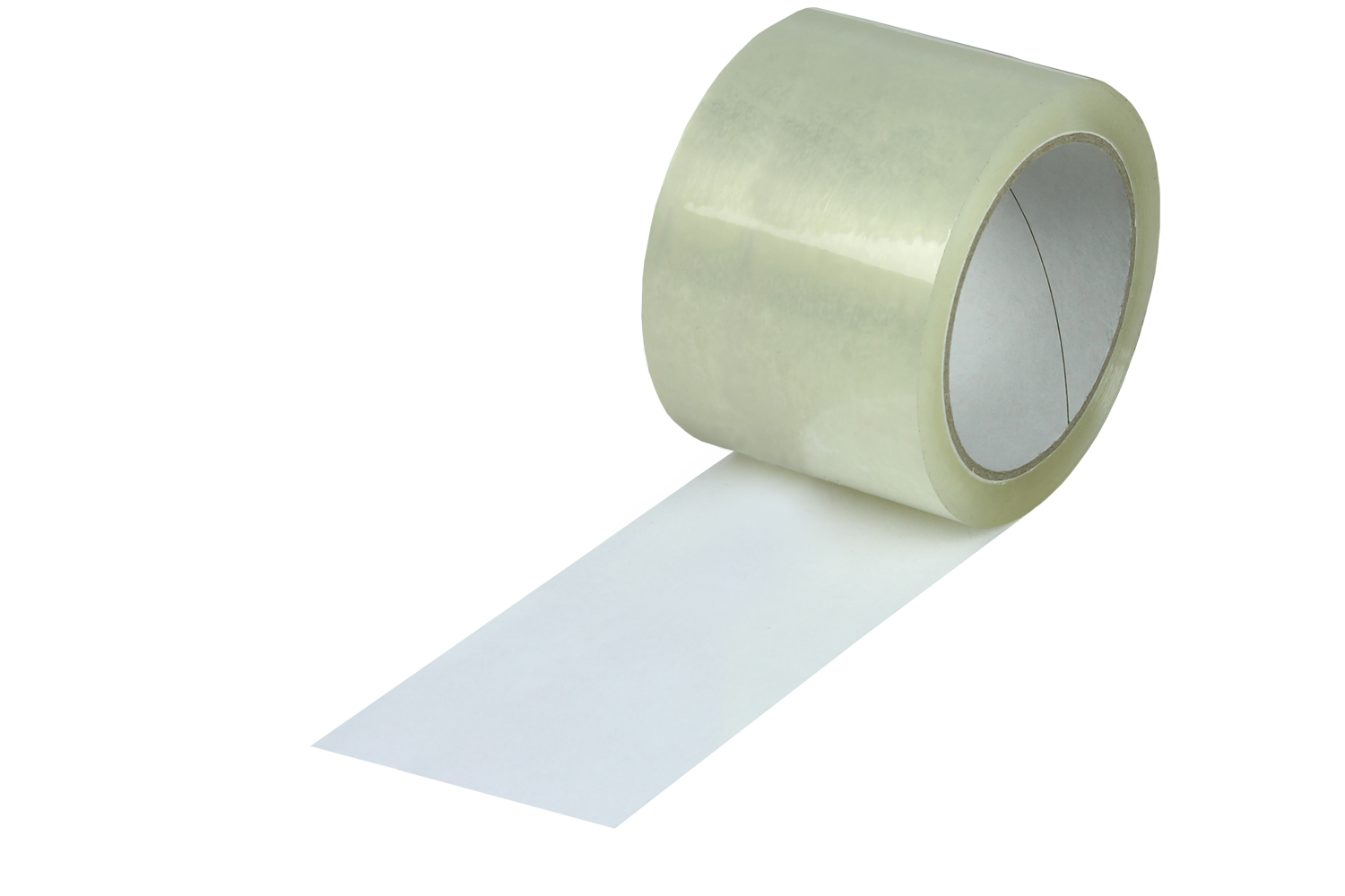 PP-Packband , 75 mm breit x 66 lfm. , transparent, leise, 48 µ, Acrylatkleber