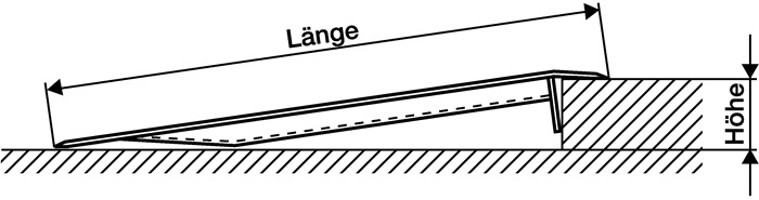 Überfahrbrücke Alu.natur L1500xB1250mm Trgf.600kg ALTEC