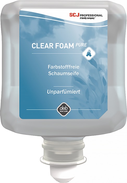 Schaumseife Clear FOAM Pure 1l f.4707 020 186 Kartusche