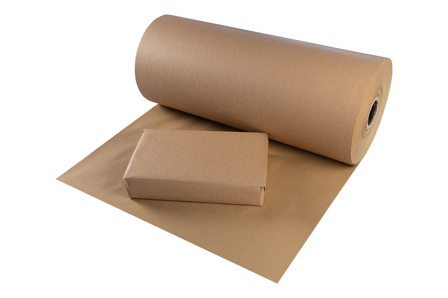 Natron-Mischpapier, 100 cm breit, 80 g/qm, ca. 26 kg, braun