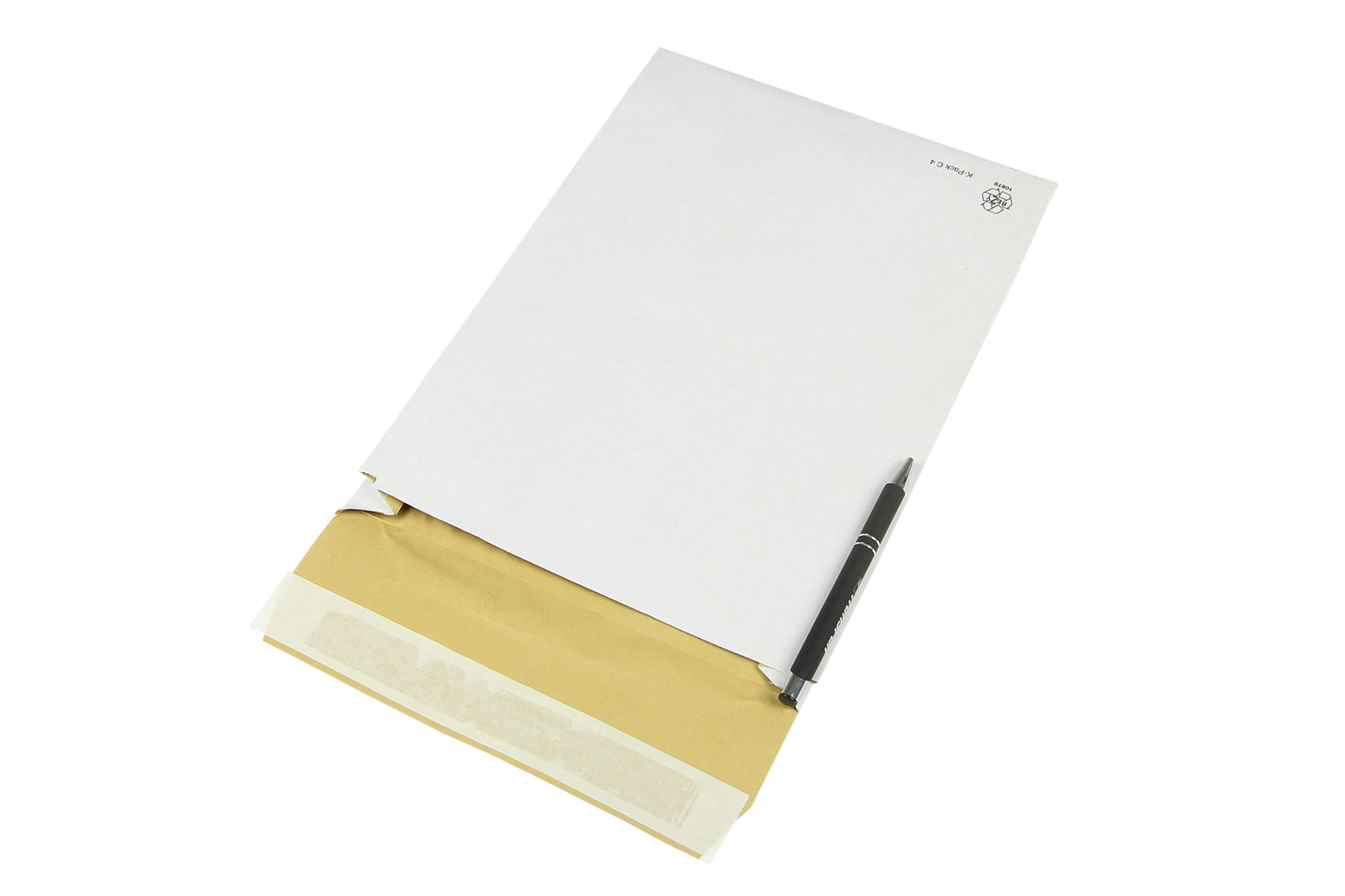 Polster-Versandtasche, 229 x 324 x 50mm, weiß, DIN C4, K-Pack