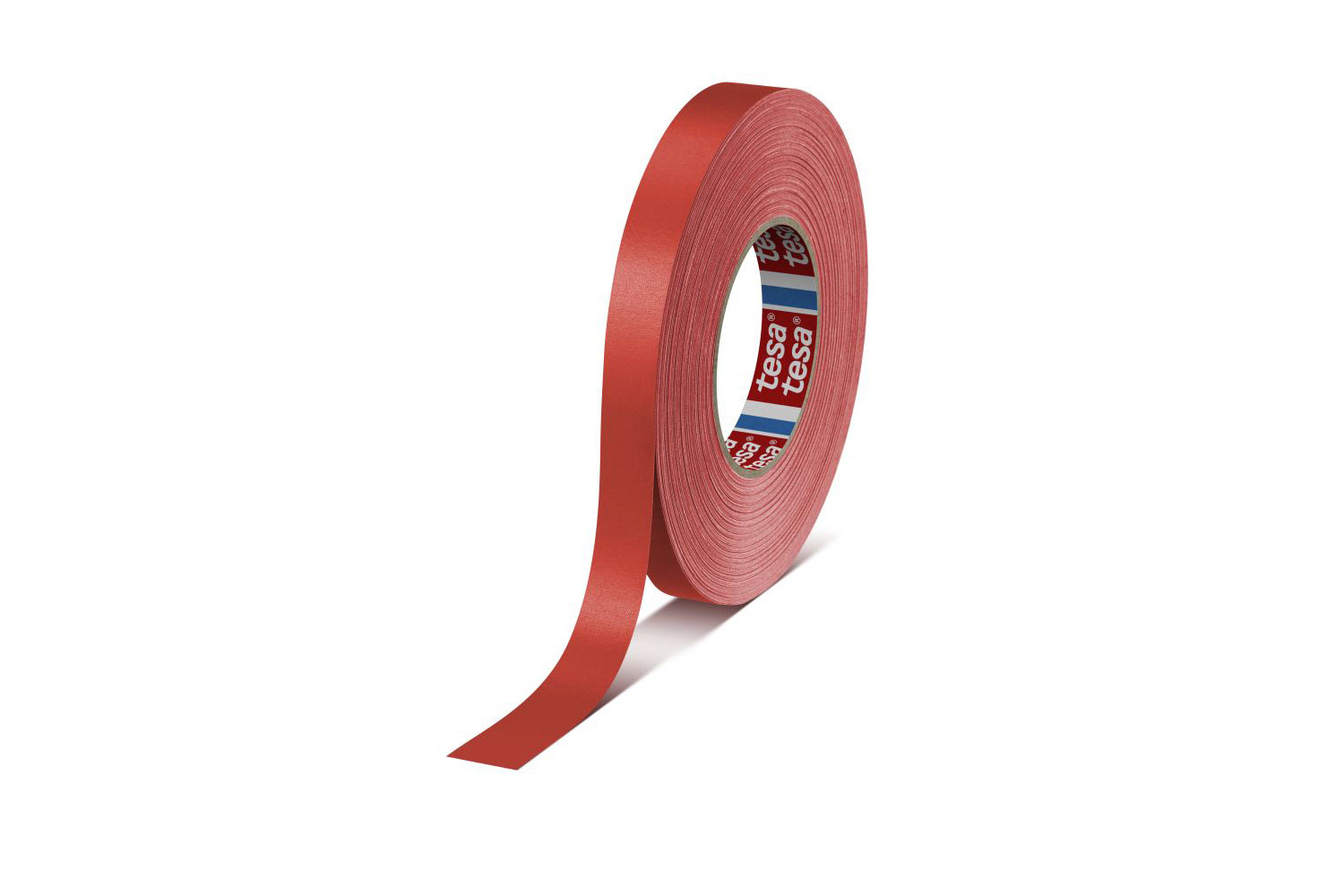 Premium Gewebeklebeband, 19mm breit x 50lfm., rot, TESA 4651