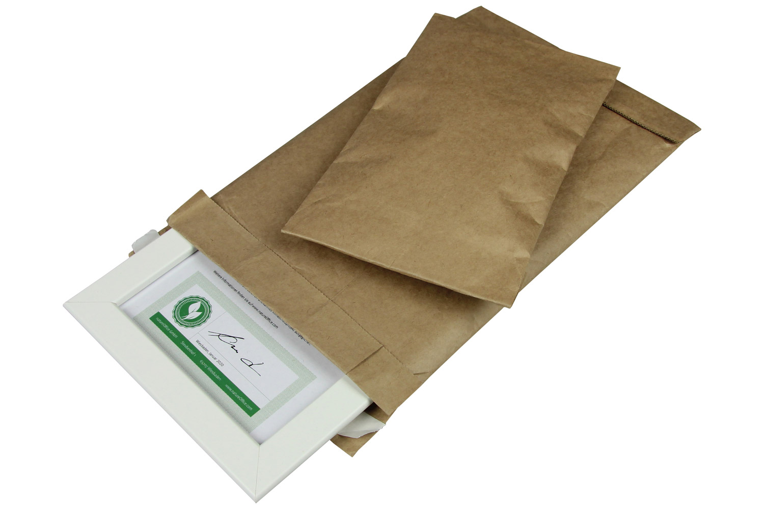 Papierpolstertaschen, 225x343mm, Innenmaß, 240x343mm, Außenmaß, PADDED BAGS