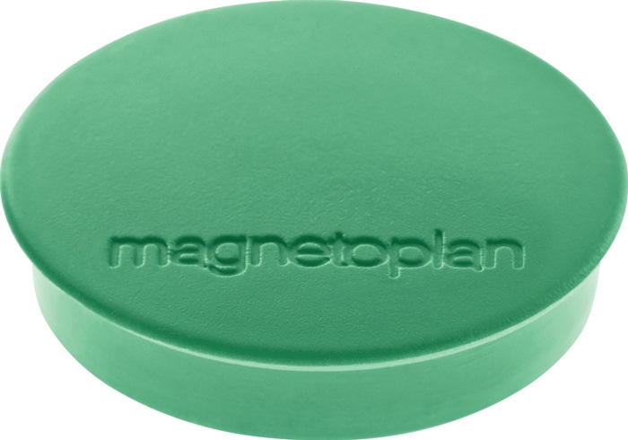 Magnet Basic D.30mm grün MAGNETOPLAN - Inhalt 10 Stück